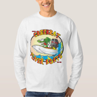 Creekrat Cartoon Studios Fliver Fliver Boat Logo T-shirt