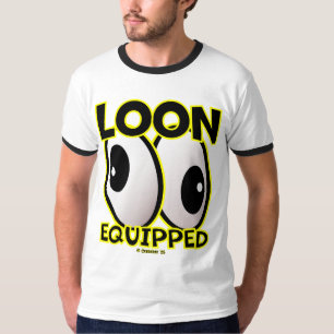 Creekrat Cartoon Studios "Loon Equipped" 2025 Art! T-shirt