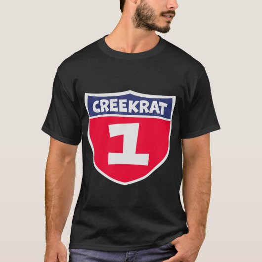 Creekrat Cartoon Studios nummer één T-shirt (Voorkant)