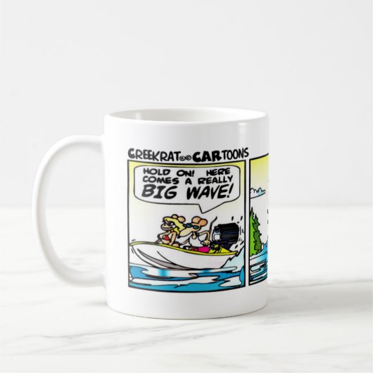Creekrat Cartoons Comic Strip Fliver Boat Mok (Links)