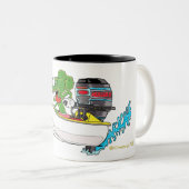 Creekrat Cartoons Flyin' Fliver Fliver Boat Mok (Voorkant rechts)