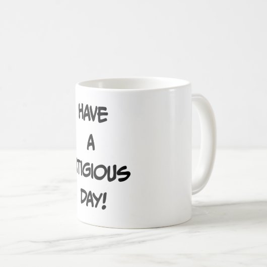 Creekrat Cartoons Fun Attorney Lawyer Mok (Voorkant rechts)