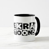 Creekrat Cartoons Logo Art 2025 Mok (Voorkant rechts)