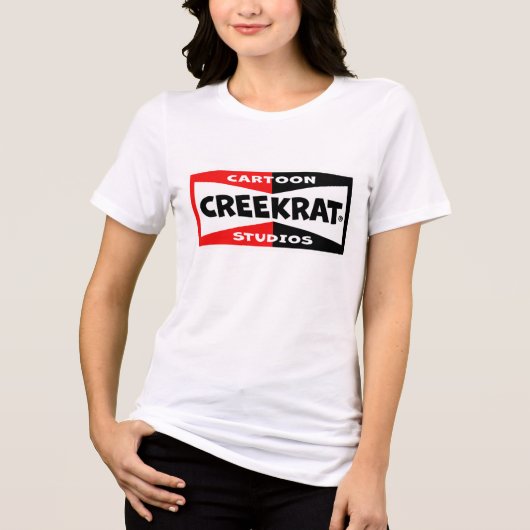 CreekRat | CreekRat Co. | CREEKRAT STUDIOS Tri-Blend Shirt (Voorkant)