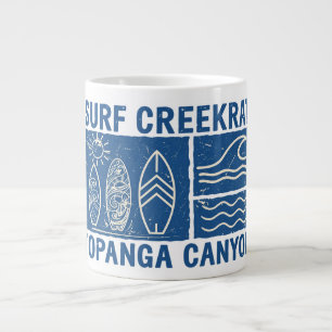 CreekRat® CreekRat Co. Topanga - Malibu - CA Grote Koffiekop