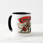 CreekRat® | CreekRat Co. | Topanga - Malibu - CA Mok (Voorkant links)