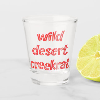 CreekRat® | CreekRat Co. | Topanga - Malibu - CA Shot Glas