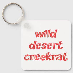 CreekRat® CreekRat Co. Topanga - Malibu - CA Sleutelhanger