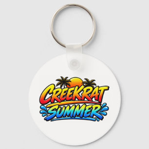 CreekRat® CreekRat Co. Topanga - Malibu - CA Sleutelhanger