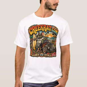 CreekRat® CreekRat Co. Topanga - Malibu - CA T-shirt