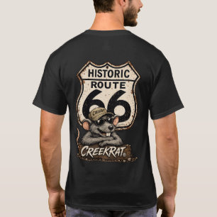 CreekRat® CreekRat Co. Topanga - Malibu - CA T-shirt