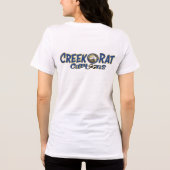 CreekRat® | CreekRat Co. | Topanga - Malibu - CA Tri-Blend Shirt (Achterkant)