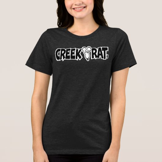 CreekRat® | CreekRat Co. | Topanga - Malibu - CA Tri-Blend Shirt (Voorkant)