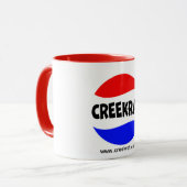 CreekRat | De Creek Rat Co. | Logo Mok (Voorkant links)