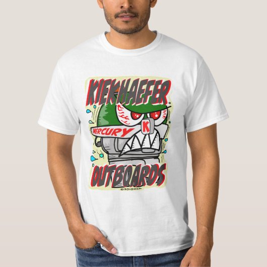 Creekrat Kiekhaefer Mercury Racing Outboard T-shir T-shirt (Voorkant)