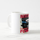 Creekrat Mercury Tower of Power Cartoon Mug Koffiemok (Voorkant links)