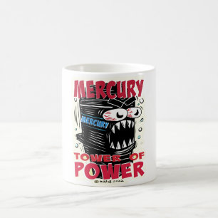 Creekrat Mercury Tower of Power Cartoon Mug Koffiemok