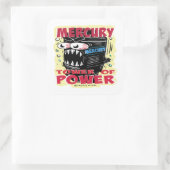 Creekrat Mercury Tower of Power Cartoon Stickers (Tas)