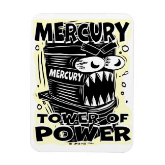 Creekrat Mercury Tower of Power Magnet Magneet