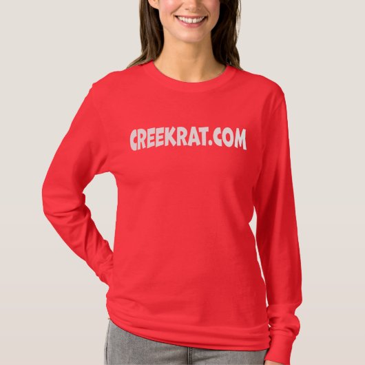 CreekRat Studios | CREEKRAT.COM T-shirt (Voorkant)