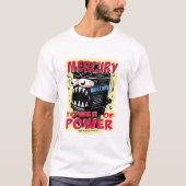 Creekrat Studios Mercury Tower of Power Cartoon T-shirt (Voorkant)