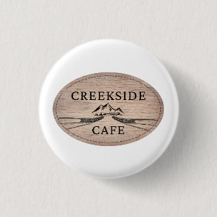 Creekside Cafe Collectible Pin Ronde Button 3,2 Cm