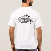 creekside logo with stars back t-shirt (Achterkant)