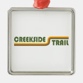 Creekside Trail Metalen Ornament (Voorkant)