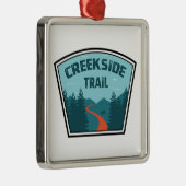 Creekside Trail Metalen Ornament (Rechts)