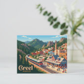 Creel Mexico Briefkaart (Staand voorkant)