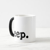 Creep Coffee Cup Magische Mok (Voorkant links)