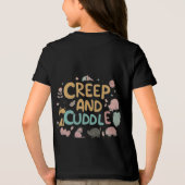 Creep en knuffelaar Tri-Blend shirt (Achterkant)