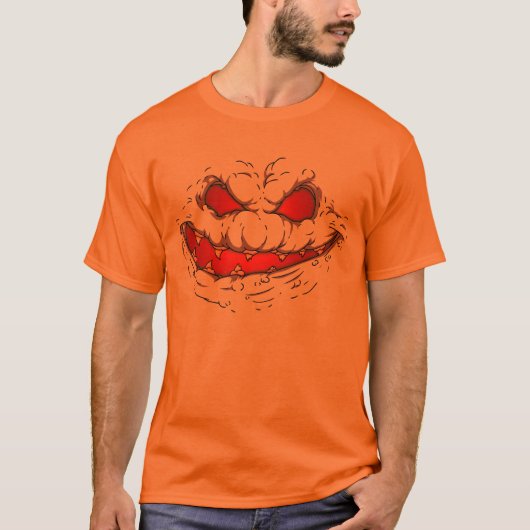 Creep Face - Rood T-shirt (Voorkant)