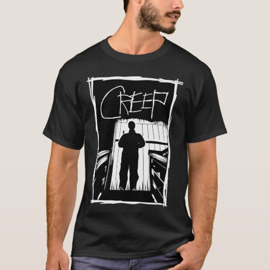Creep gevonden beelden t-shirt (Voorkant)