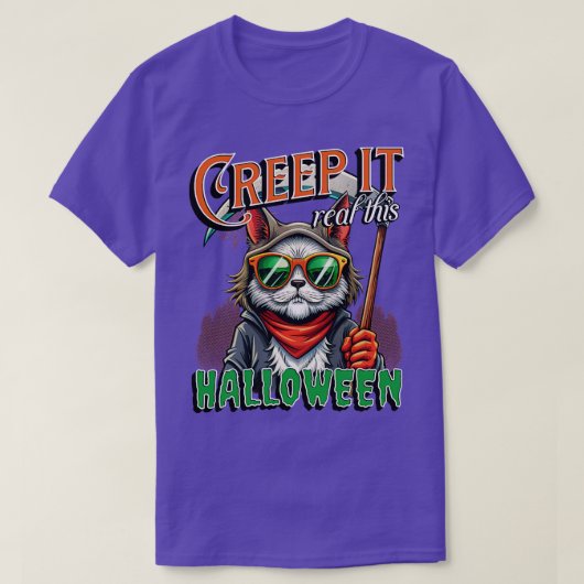 Creep het echt deze Halloween T-shirt (Design voorkant)