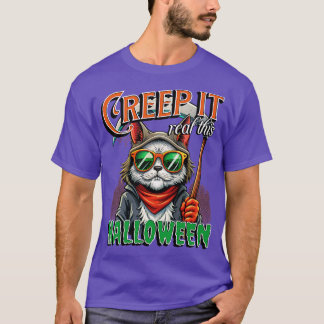 Creep het echt deze Halloween T-shirt