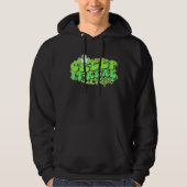 CREEP HET ECHT grappig halloween Hoodie (Voorkant)
