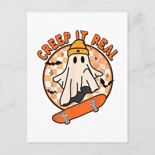 Creep het echt Halloween Informatiekaartje (Achterkant)