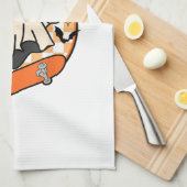 Creep het echt Halloween Theedoek (Quarter Fold)