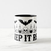 Creep het echte Mok | Grappige gotische Halloween (Center)