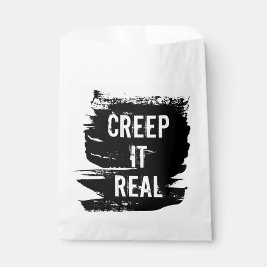 Creep het Real Halloween Bedankzakje (Voorkant)