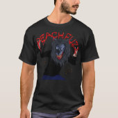 Creep - HQ Peachfuzz Weerwolf Mask Pose - T-shirt (Voorkant)