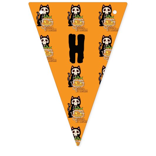 🎃 Creep It Bunting! 🖤 Vlaggetjes (Tweede vlag)
