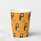 🧡 Creep It Cups! 🎃 Papieren Bekers (Achterkant)