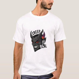 Creep It Echt Grappig Halloween Edgy Spooky T-shirt