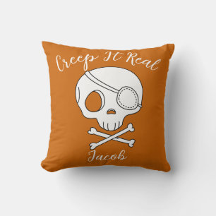 Creep It Echt Halloween jack-o-lantaarn pompoen Kussen