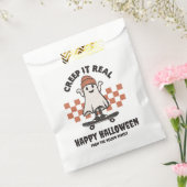 Creep It Echt Skateboarden Ghost Happy Halloween Bedankzakje (Gezegeld)