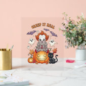 Creep It Echte Halloween Clown Acryl Bord (Huwelijk)