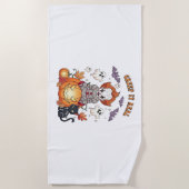 Creep It Echte Halloween Clown Strandlaken (Voorkant)