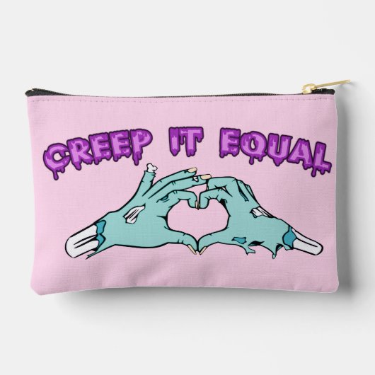 Creep It Equal – Cute Pastel Zombie Hands Heart De Etui (Achterkant)